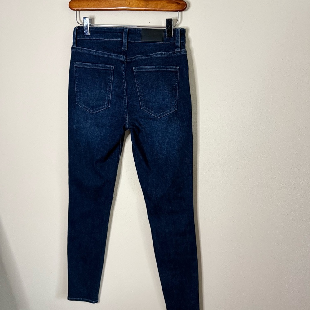 Pistola NWT High Rise Skinny Jeans Dark Wash Size 26 Stretch Denim - Picture 4 of 6